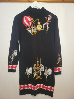 D&G Inspired Fantasy Fairytale Sweater Dress